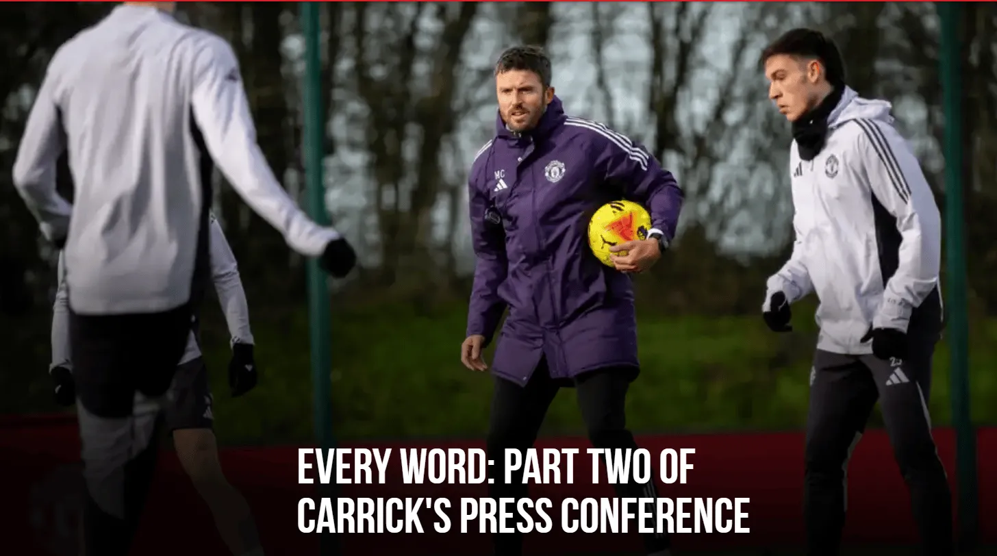 卡里克：我真心想执教曼联才回来，会带球员找到成功所需的